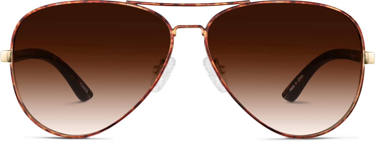 Blue Premium Aviator Sunglasses #1126716 | Zenni Optical Canada