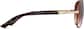 Side view of Aviator Sunglasses 1126025 in Tortoiseshell thumbnail