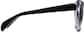 Side view of Mulholland Sunglasses 112621 in Black thumbnail