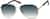 Angle view of Aviator Sunglasses 1126214 in Gold thumbnail