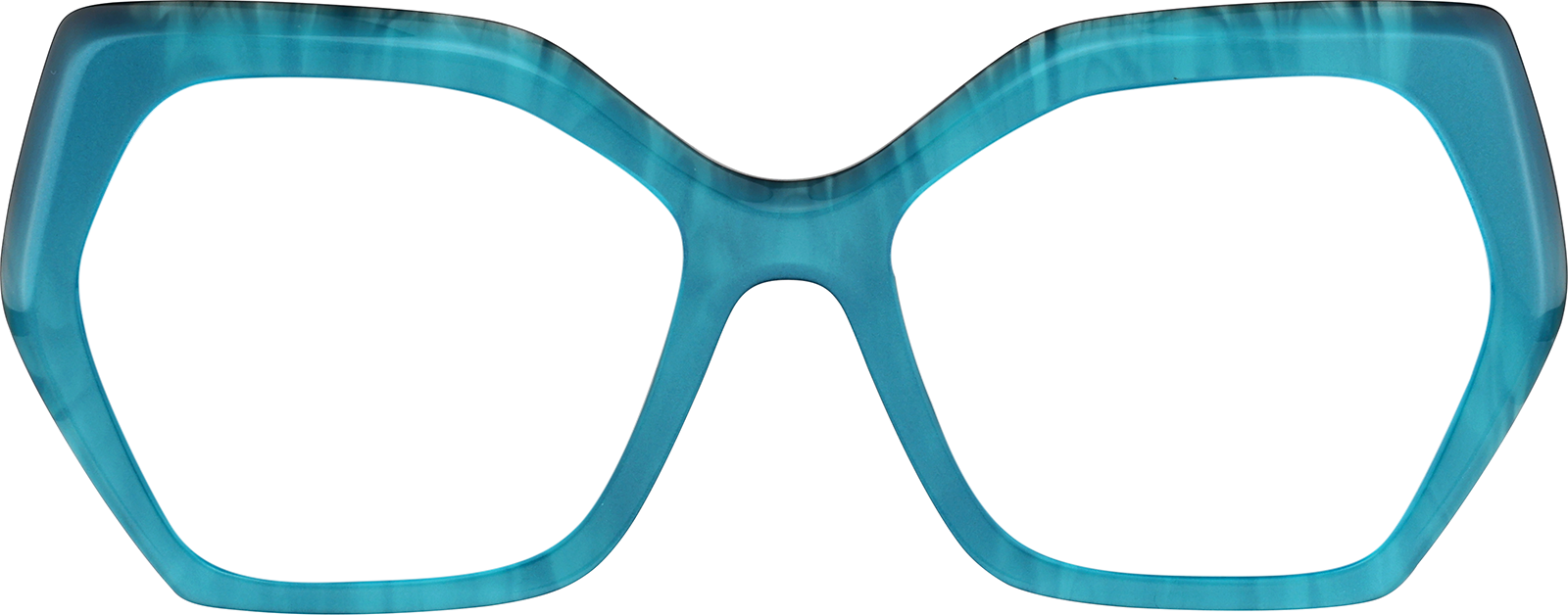 Front view of Mulholland Sunglasses 112624 in Blue