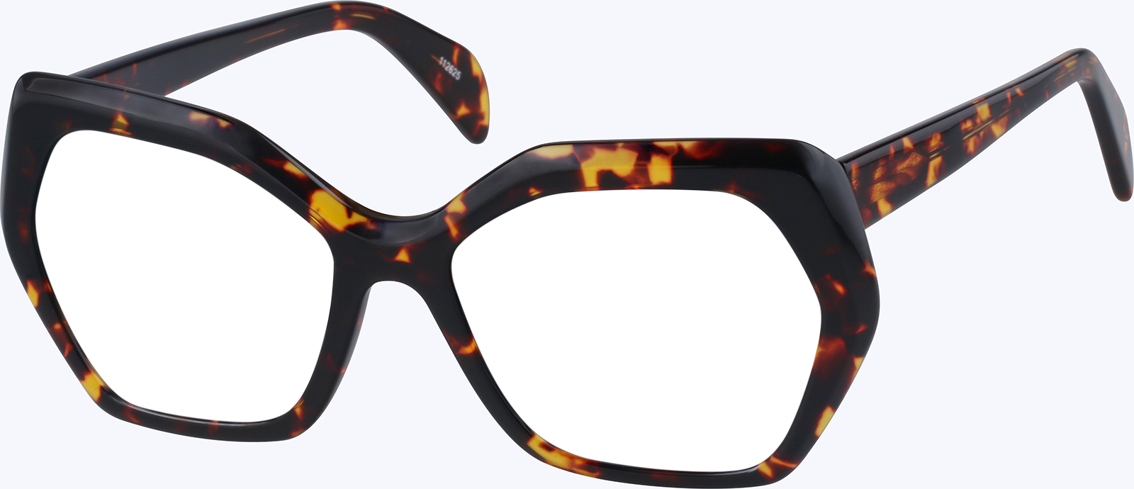 Angle view of Mulholland Sunglasses 112625 in Tortoiseshell