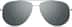 Aviator Sunglasses 1126511 in Silver