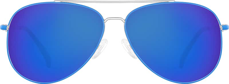 Blue Premium Aviator Sunglasses