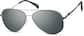 Angle view of Aviator Sunglasses 1126816 in Blue thumbnail