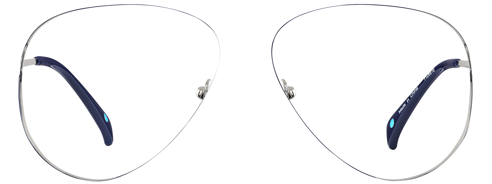 Blue Aviator Sunglasses #1126816 | Zenni Optical Canada