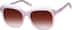 Premium Square Sunglasses 112719 in Pink