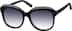 Premium Square Sunglasses 112721 in Black