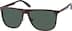 Premium Square Sunglasses 1127315 in Brown