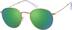 Premium Round Sunglasses 1127414 in Gold