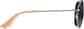 Side view of Aviator Sunglasses 1127512 in Gray thumbnail