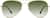 Front view of Aviator Sunglasses 1127514 in Gold thumbnail