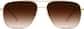 Front view of Presidio Glasses 1127814 in Gold thumbnail