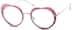 Heart-Shaped Glasses 1128019 in Pink