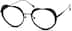 Heart-Shaped Glasses 1128021 in Black