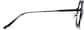 Side view of Heart-Shaped Glasses 1128021 in Black thumbnail