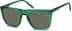 Premium Square Sunglasses 112824 in Green