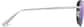 Side view of Aviator Sunglasses 1128411 in Silver thumbnail
