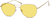 Angle view of Aviator Sunglasses 1128414 in Gold thumbnail
