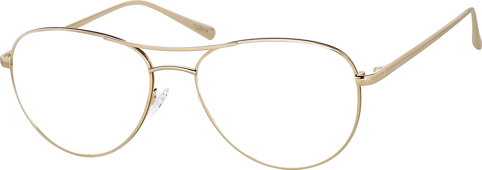 Gold Aviator Sunglasses #1128414 | Zenni Optical