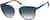 Angle view of Round Sunglasses 1128616 in Blue thumbnail