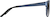 Side view of Round Sunglasses 1128616 in Blue thumbnail