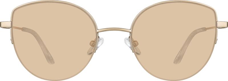 Gold Premium Cat-Eye Sunglasses