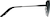 Side view of Cat-Eye Sunglasses 1128721 in Black thumbnail