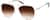 Angle view of Aviator Sunglasses 1128914 in Gold thumbnail