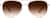 Front view of Aviator Sunglasses 1128914 in Gold thumbnail