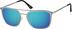 Premium Square Sunglasses 1129111 in Silver