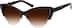 Premium Cat-Eye Sunglasses 112925 in Tortoiseshell