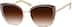 Cat Eye Sunglasses 1129815 in Coffee Shop
