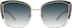 Cat Eye Sunglasses 1129821 in Oreo