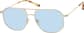 Angle view of Hayden Glasses 1129914 in Gold thumbnail