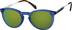Premium Round Sunglasses 1130116 in Blue