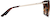 Side view of Square Sunglasses 1130225 in Tortoiseshell thumbnail