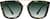Front view of Aviator Sunglasses 1130424 in Green thumbnail
