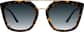 Front view of Square Sunglasses 1130425 in Tortoiseshell thumbnail