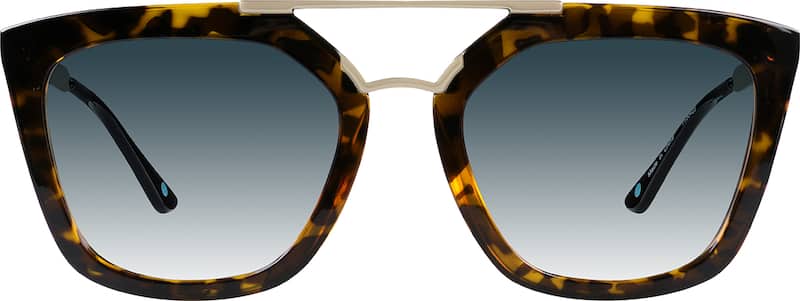 Tortoiseshell Premium Aviator Sunglasses