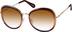Premium Round Sunglasses 1130915 in Brown