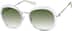 Premium Round Sunglasses 1130923 in Clear