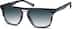 Premium Square Sunglasses 113121 in Black