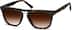 Premium Square Sunglasses 113125 in Tortoiseshell