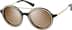 Premium Round Sunglasses 1131921 in Black