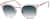 Angle view of Premium Browline Sunglasses 1132719 in Pink thumbnail