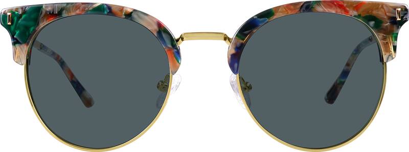 Pattern Premium Browline Sunglasses