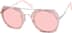 Geometric Sunglasses 1133019 in Blush