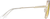 Side view of Geometric Sunglasses 1133023 in Clear thumbnail