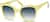 Angle view of Square Sunglasses 113322 in Yellow thumbnail